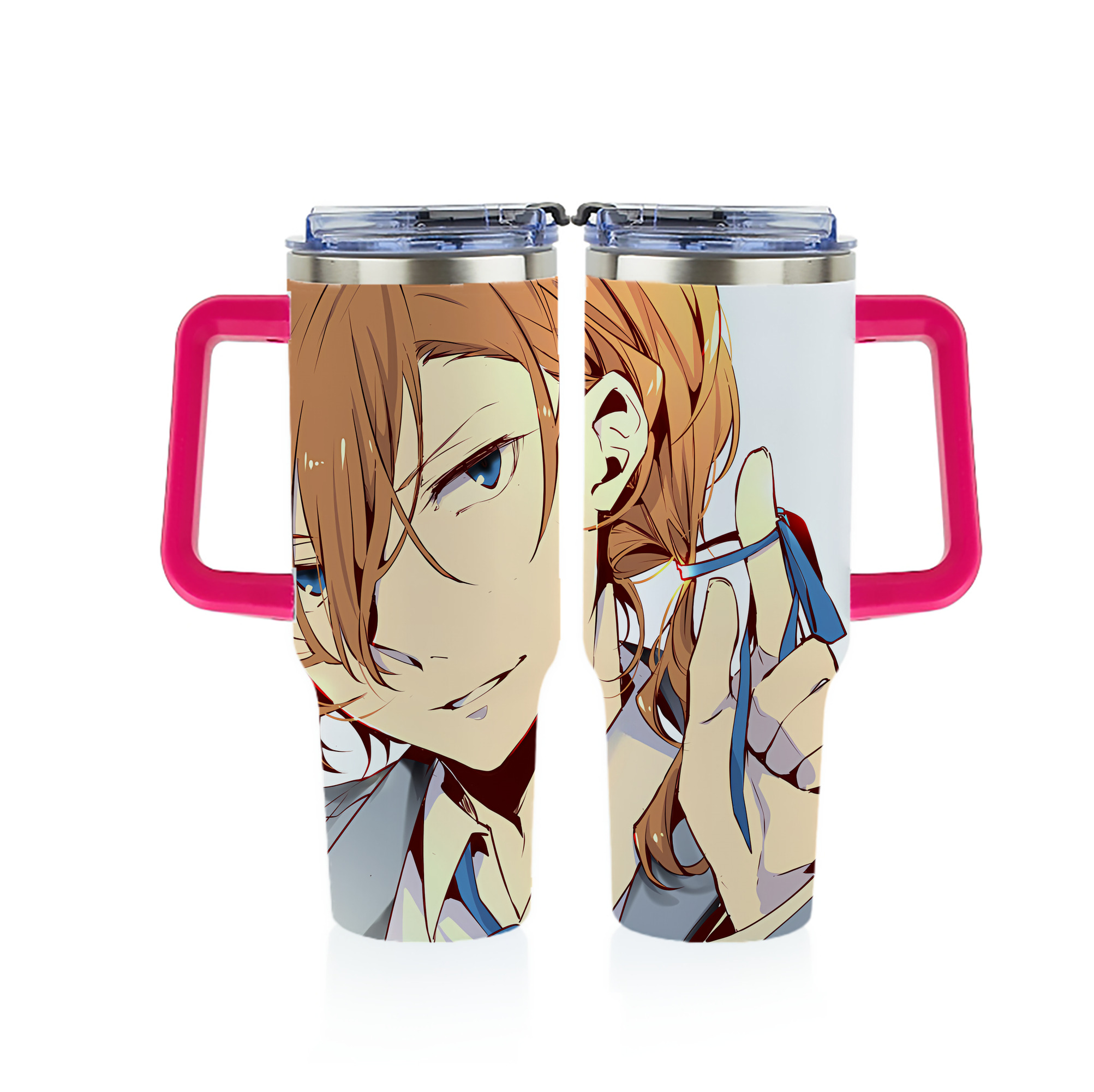（画像用） 文豪ストレイドッグス Bungo Stray Dogs 1200ｍLフルプリント車用タンブラー